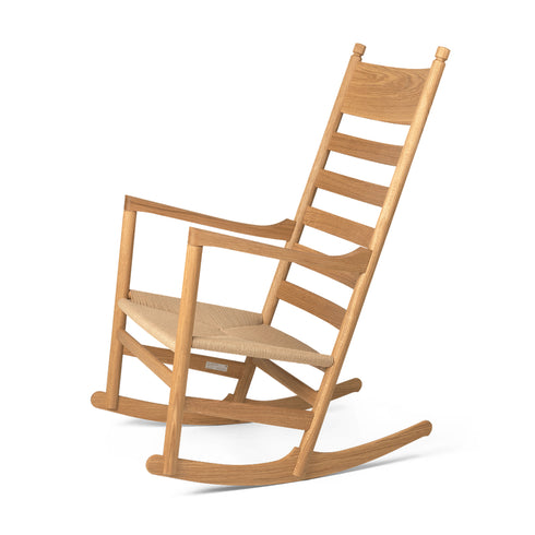 【名作と暮らす、そのはじまりに。】CH45 Rocking Chair ロッキングチェア オーク材オイル仕上げ ナチュラルペーパーコード カール・ハンセン&サン ハンス J. ウェグナー 正規取扱店