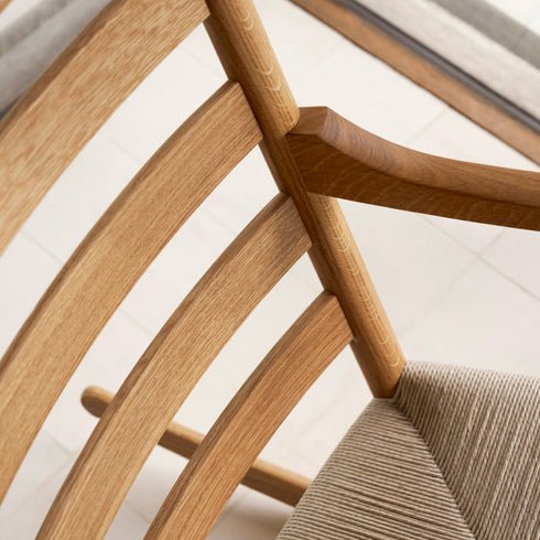 【名作と暮らす、そのはじまりに。】CH45 Rocking Chair ロッキングチェア オーク材オイル仕上げ ナチュラルペーパーコード カール・ハンセン&サン ハンス J. ウェグナー 正規取扱店