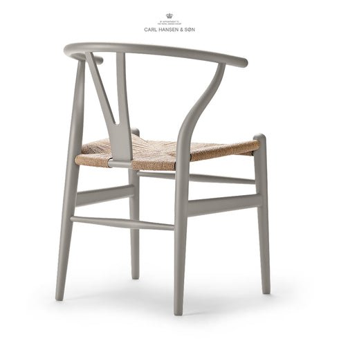 Yチェア CH24 SOFT SILVERGRAY ビーチ材 ソフトシルバーグレイ ナチュラルペーパーコード 座面高45cm Carl Hansen & Son カールハンセン&サン 正規取扱店