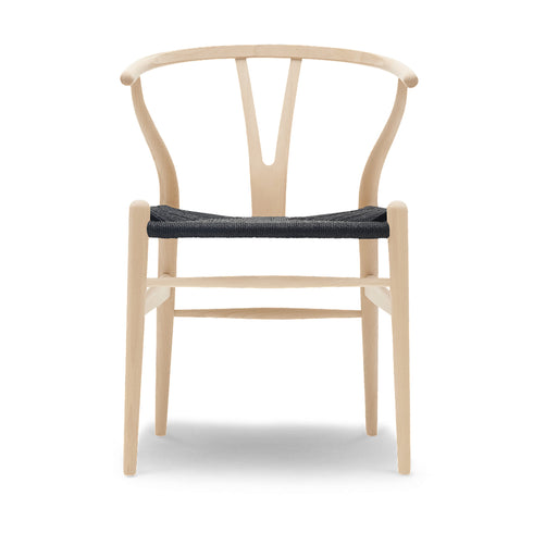 Yチェア CH24 ビーチ材 ソープ仕上げ ブラックペーパーコード 座面高45cm Carl Hansen&Son カールハンセン&サン 正規取扱店 正規品
