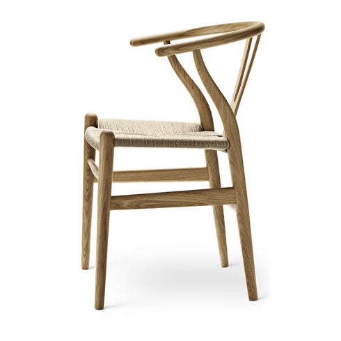 【名作と暮らす、そのはじまりに。】Yチェア CH24 オーク材 オイル仕上げ(シート高45cm)ナチュラルペーパーコード CARL HANSEN&SON