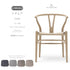 【特典付】Yチェア CH24 オーク材(シート高45cm)ホワイトオイル仕上げ ナチュラルペーパーコード CARL HANSEN & SON 当店オリジナルアクアクリーンクッションサービス