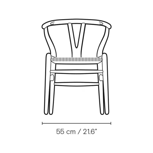 【カラフルCH24 Yチェア キャンペーン】クッションサービス CH24 Soft soft blueブラックペーパーコード CARL HANSEN&SON カールハンセン&サン 正規取扱店