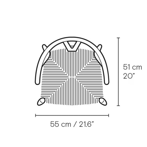 【カラフルCH24 Yチェア キャンペーン】クッションサービス CH24 Soft soft blueブラックペーパーコード CARL HANSEN&SON カールハンセン&サン 正規取扱店