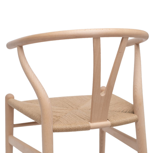 【名作と暮らす、そのはじまりに。】Yチェア CH24 ビーチ材 ソープ仕上げ(シート高43cm)ナチュラルペーパーコード CARL HANSEN&SON