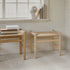CH53 Footstool オーク材 ソープ仕上げ ナチュラルペーパーコード 座面高43cm CarlHansen&Son カールハンセン&サン ハンスJ.ウェグナー 正規取扱店