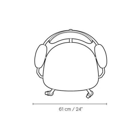 CH621SwivelChairスウィベルチェアオーク材オイル仕上げレザーTHOR306ダークブラウンCarl Hansen&Son カールハンセン&サン ハンス J・ウェグナー正規取扱店