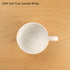 CMA Soft Cup Handle White 1616/arita japan Clay アリタジャパン クレイ ソフトカップ ハンドルホワイト セシリエ・マンツ 有田焼 百田陶園 シンプル ナチュラル おしゃれ
