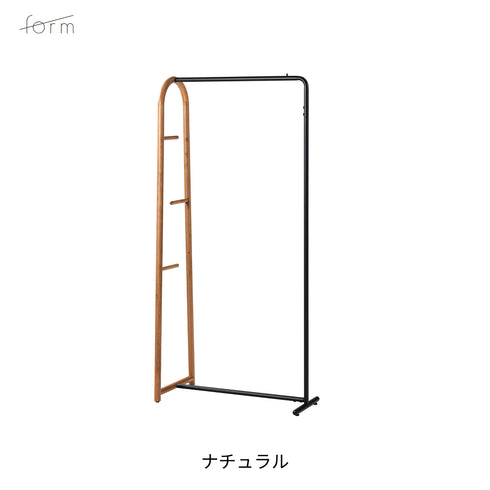 form フォーム Samartha サマーサ ハンガーラック f5-107 コートハンガー 木製 オーク 天然木 スチール アイアン 収納 リビング (お客様組立品) おしゃれ 北欧