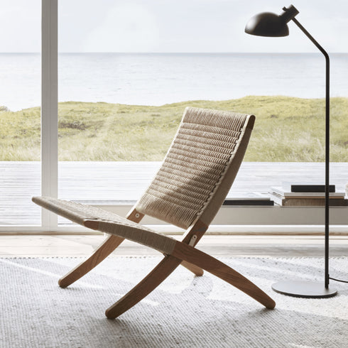 【特典付】キューバチェア MG501 オーク材 オイル仕上げ ナチュラルペーパーコード CARL HANSEN & SON カール ハンセン&サン 当店オリジナルアクアクリーンクッションサービス