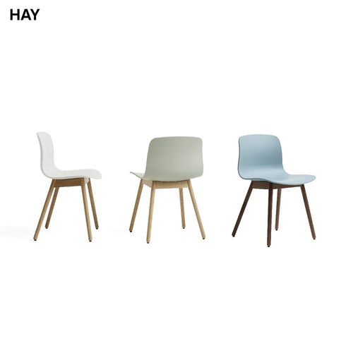 HAY(ヘイ) AAC 12 2.0 ダイニングチェア 椅子 イス 北欧 デザイン デンマーク ヒー・ウェリング 100%リサイクルプラスチック 木製脚 オーク 天然木 おしゃれ