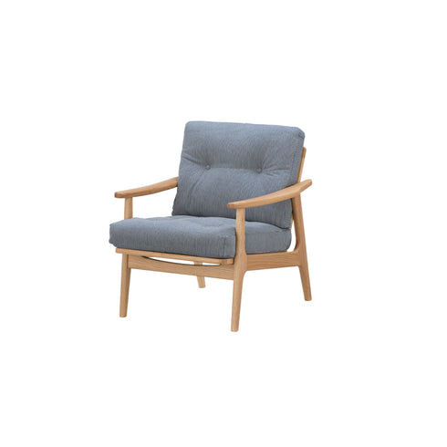 MARUNI60 フレームチェア オリジナルタイプ 1シーター 両肘 オーク材 ウレタン塗装