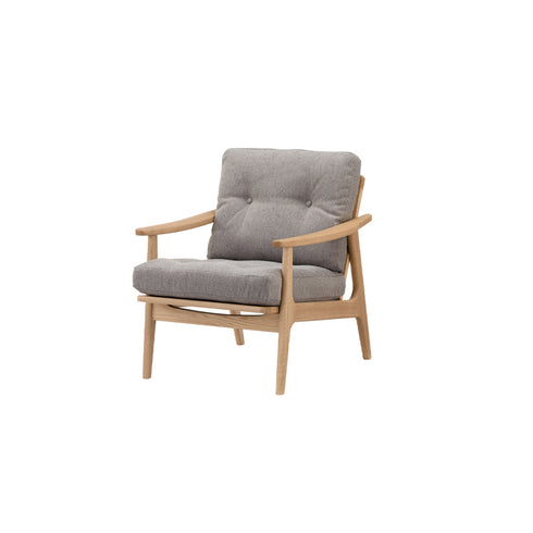 MARUNI60 フレームチェア オリジナルタイプ 1シーター 両肘 オーク材 ウレタン塗装