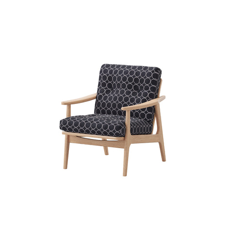 MARUNI60 フレームチェア オリジナルタイプ 1シーター 両肘 オーク材 ウレタン塗装