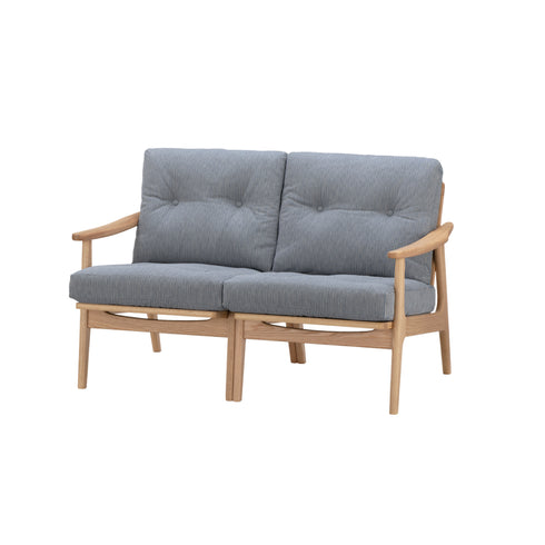 MARUNI60 フレームチェア オリジナルタイプ 2シーター 両肘 オーク材 ウレタン塗装