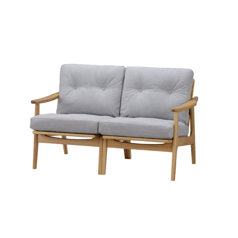 MARUNI60 フレームチェア オリジナルタイプ 2シーター 両肘 オーク材 ウレタン塗装