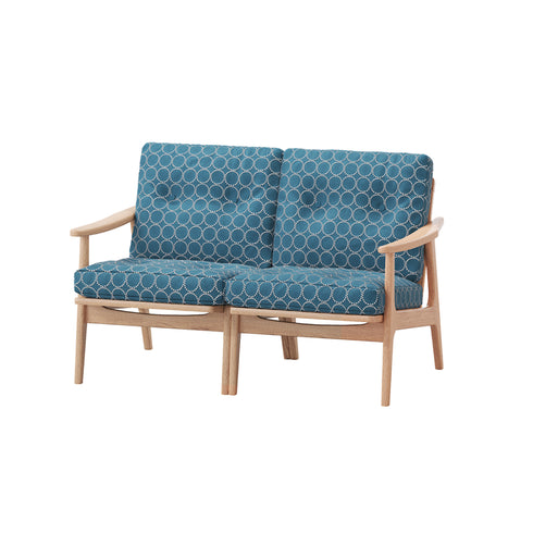 MARUNI60 フレームチェア オリジナルタイプ 2シーター 両肘 オーク材 ウレタン塗装