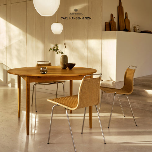 PK1 チェア ブラックフレーム ポール・ケアホルム ナチュラルペーパーコード カール・ハンセン&サン Carl Hansen & Son 正規取扱店 正規品