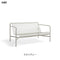 HAY(ヘイ) PALISSADE DINING BENCH パリセード ダイニングベンチ 屋外 アウトドア ガーデンベンチ スチール 椅子 イス 北欧 デンマーク ブルレック兄弟 デザイン アーキテクト 庭 テラス カフェ 公園 デザイナーズ 家具 送料無料 インテリア ショップ