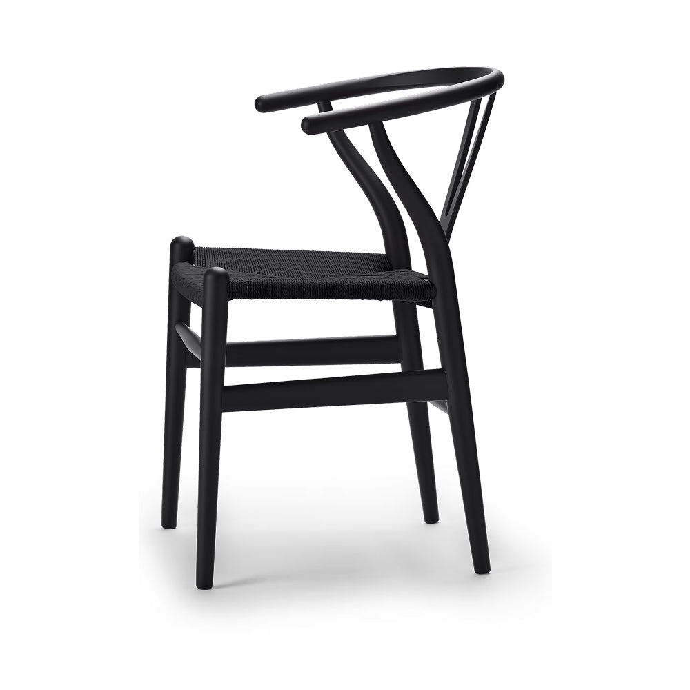 Yチェア 日本仕様 SH43cm CH24 SOFT ビーチ材 ソフトブラック ブラック