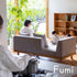 Fumi（フミ）さえぎらないソファ（標準生地・ペット対応生地）クッション2つ付 家族や景色との間をさえぎらないデザイン。カバーリングソファ 手洗い可〈開梱設置無料〉