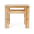 【名作と暮らす、そのはじまりに。】CH004 Nesting Tables オーク材 オイル仕上げ  Carl Hansen&Son カール・ハンセン＆サン ハンス J. ウェグナー 正規取扱店