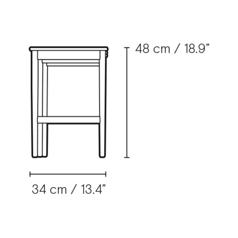 【名作と暮らす、そのはじまりに。】CH004 Nesting Tables オーク材 オイル仕上げ  Carl Hansen&Son カール・ハンセン＆サン ハンス J. ウェグナー 正規取扱店