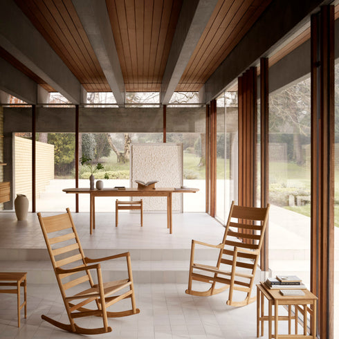 【名作と暮らす、そのはじまりに。】CH45 Rocking Chair ロッキングチェア オーク材オイル仕上げ ナチュラルペーパーコード カール・ハンセン＆サン ハンス J. ウェグナー 正規取扱店