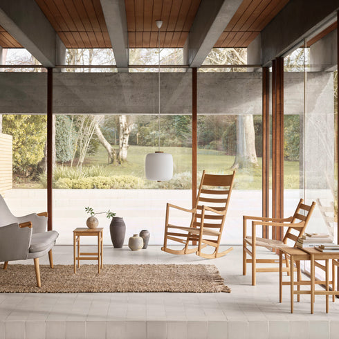 【名作と暮らす、そのはじまりに。】CH45 Rocking Chair ロッキングチェア オーク材オイル仕上げ ナチュラルペーパーコード カール・ハンセン＆サン ハンス J. ウェグナー 正規取扱店