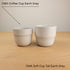 CMA Coffee Cup Earth Grey 1616/aritajapan Clay アリタジャパン クレイ コーヒーカップ セシリエ・マンツ 有田焼 シンプル ナチュラル おしゃれ