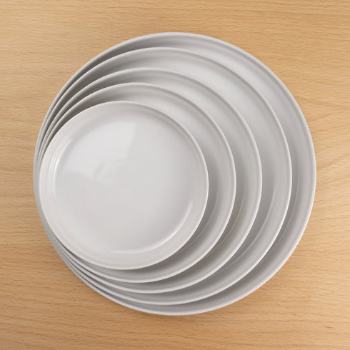 CMA Stack Flat 155 Earth Grey 1616/aritajapan Clay アリタジャパン クレイ スタックフラット プレート 小皿 セシリエ・マンツ 有田焼 シンプル ナチュラル おしゃれ