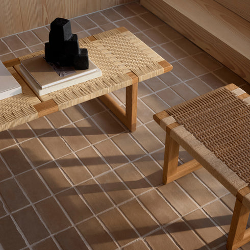 BM0489L テーブルベンチ オーク材オイル仕上げ ナチュラルペーパーコード Carl Hansen&Son カール・ハンセン＆サン ボーエモーエンセン正規取扱店
