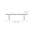 BM0489L テーブルベンチ オーク材オイル仕上げ ナチュラルペーパーコード Carl Hansen&Son カール・ハンセン＆サン ボーエモーエンセン正規取扱店