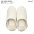 ABE HOME SHOES 帆布のバブーシュ ボア S 21-23cm スリッパ ルームシューズ 暖かい 日本製 洗える もこもこ おしゃれ 阿部産業 ギフト 全9色