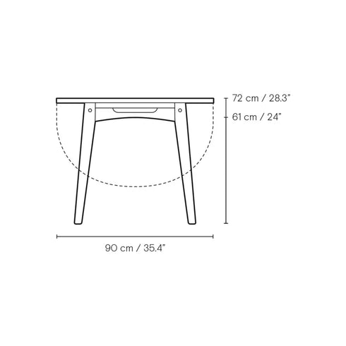 【名作と暮らす、そのはじまりに。】CH002 ビーチ材 オイル仕上げ ダイニングテーブル カール・ハンセン＆サン CARL HANSEN & SON ハンス J. ウェグナー 正規取扱店 正規品