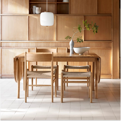 【名作と暮らす、そのはじまりに。】CH006 オーク材 オイル仕上げ ダイニングテーブル カール・ハンセン＆サン CARL HANSEN & SON ハンス J. ウェグナー 正規取扱店 正規品