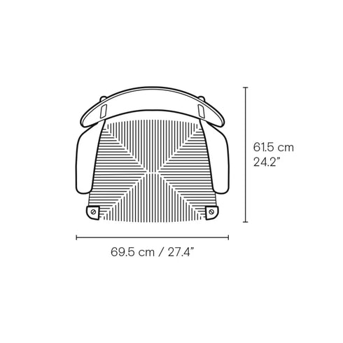 【名作と暮らす、そのはじまりに。】CH22 カールハンセン＆サン オーク オイル仕上げ ナチュラルペーパーコード ラウンジチェア Carl Hansen & Son ハンス J. ウェグナー
