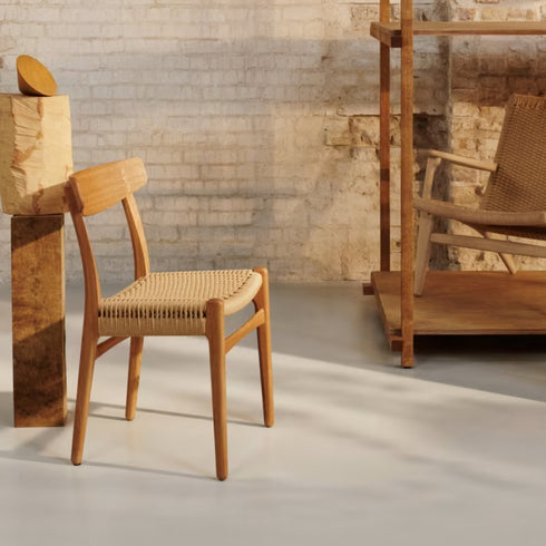 CH23 座面高45cm オーク材 オイル仕上げ ナチュラルペーパーコード Carl Hansen ＆ Son カール・ハンセン＆サン 正規取扱店 正規品