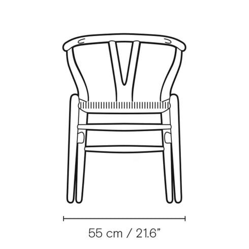 【名作と暮らす、そのはじまりに。】Yチェア CH24 ビーチ材 ソープ仕上げ（シート高43cm）ナチュラルペーパーコード CARL HANSEN&SON