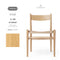 CH36 オーク材 オイル仕上げ ナチュラルペーパーコード 座面高45cm Carl Hansen＆Son カールハンセン＆サン 正規取扱店 正規品
