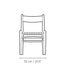 CH36 オーク材 オイル仕上げ ナチュラルペーパーコード 座面高45cm Carl Hansen＆Son カールハンセン＆サン 正規取扱店 正規品