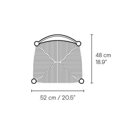 CH36 オーク材 オイル仕上げ ナチュラルペーパーコード 座面高45cm Carl Hansen＆Son カールハンセン＆サン 正規取扱店 正規品