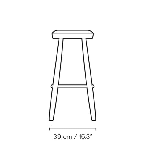 【名作と暮らす、そのはじまりに。】CH56 Bar Stool バースツール オーク材ソープ仕上げ Carl Hansen&Son カール・ハンセン＆サン ハンス J. ウェグナー 正規取扱店
