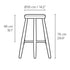 【名作と暮らす、そのはじまりに。】CH56 Bar Stool バースツール オーク材ソープ仕上げ Carl Hansen&Son カール・ハンセン＆サン ハンス J. ウェグナー 正規取扱店