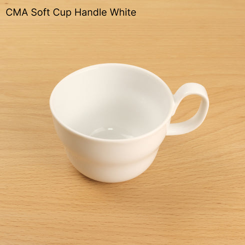 CMA Soft Cup Handle White 1616/arita japan Clay アリタジャパン クレイ ソフトカップ   ハンドルホワイト セシリエ・マンツ 有田焼 百田陶園 シンプル ナチュラル おしゃれ