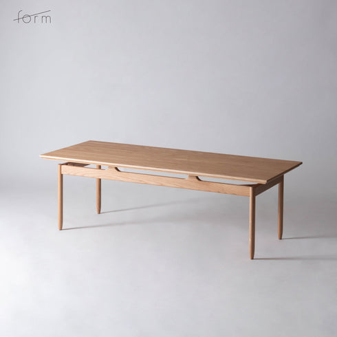 form フォーム SANTOLINA サントリナ リビングテーブル 120 f3-107 センターテーブル ローテーブル 木製 オーク 120cm 幅 おしゃれ 北欧 モダン (お客様組立品)