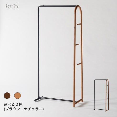 form フォーム Samartha サマーサ ハンガーラック f5-107 コートハンガー 木製 オーク 天然木 スチール アイアン 収納 リビング (お客様組立品) おしゃれ 北欧
