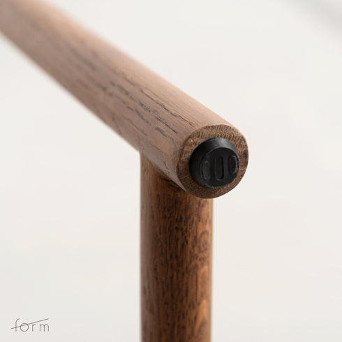 form フォーム Samartha サマーサ ハンガーラック f5-107 コートハンガー 木製 オーク 天然木 スチール アイアン 収納 リビング (お客様組立品) おしゃれ 北欧