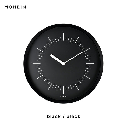 掛け時計 MOHEIM HORN モヘイム ホーン 北欧 壁掛け時計 おしゃれ 静音 モダン シンプル 日本製 燕三条 ヘラ絞り 28cm ウォールクロック デザイナーズ ギフト