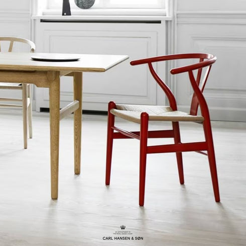 【名作と暮らす、そのはじまりに。】Yチェア CH24 SOFT ビーチ材 9色展開 ブラックペーパーコード SH45cm カールハンセン＆サン Carl Hansen & Son ハンスJ・ウェグナー 北欧 ダイニングチェア